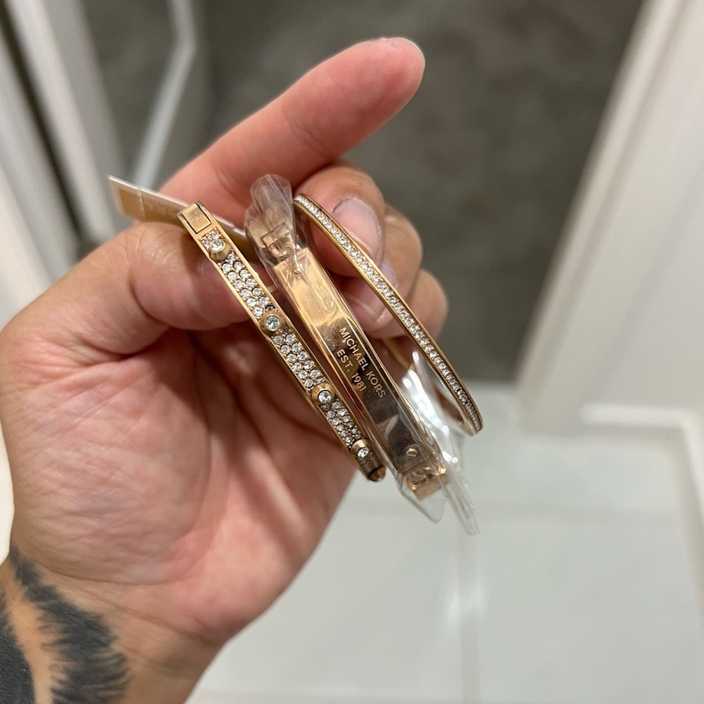Michael Kors rose gold Astor Bracelet